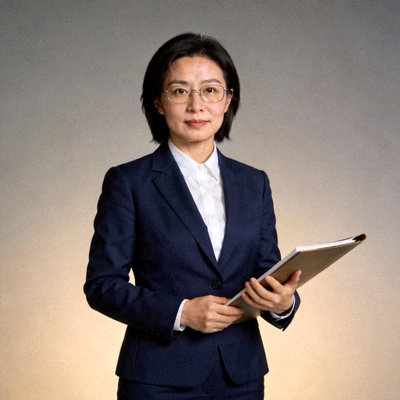高级算法研究员周敏博士正装照