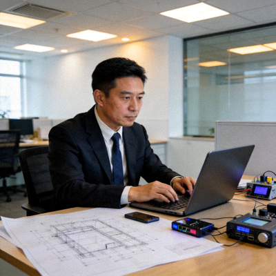 基础设施总架构师温正阳工作照