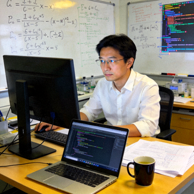 算法科学家沈清雅博士工作照