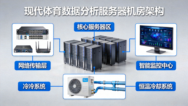 现代体育数据分析服务器机房架构